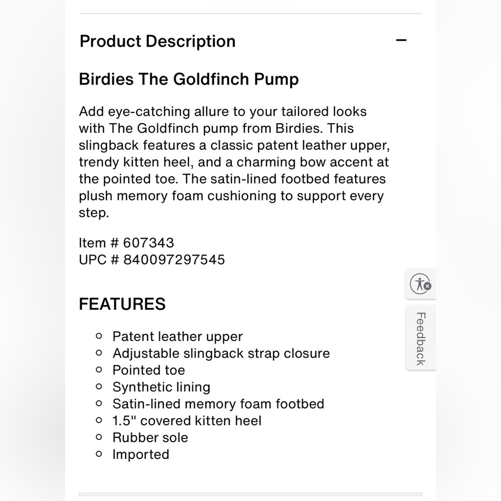 Birdies Goldfinch kitten Heels (New in Box!) - Picture 9 of 9